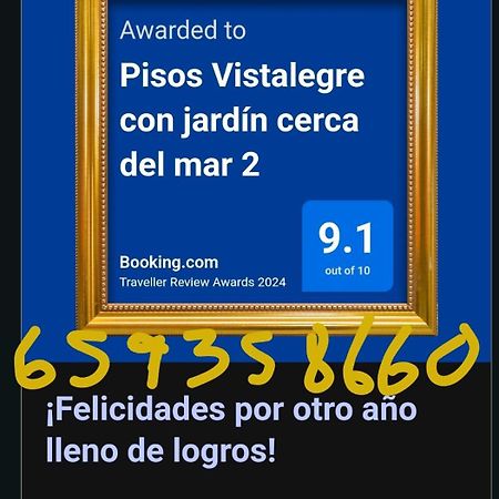 Pisos Vistalegre 2B Con Jardin Cerca Del Mar Apartment Санксенсо Екстериор снимка